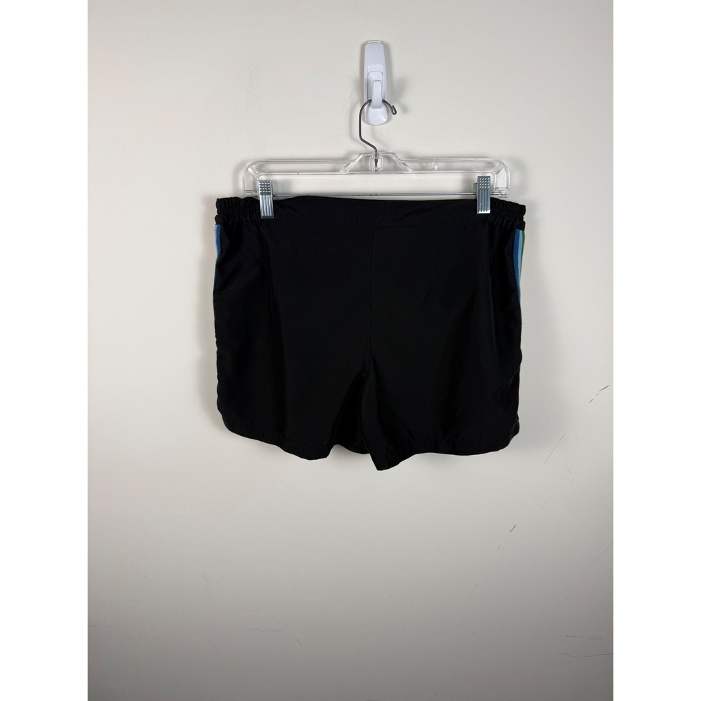 Palm Angels Mens Black Rainbow Stripe Swim Shorts Trunks Made in Italy Size XL - Picture 3 of 7